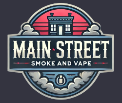 The main street smoke and vape logo